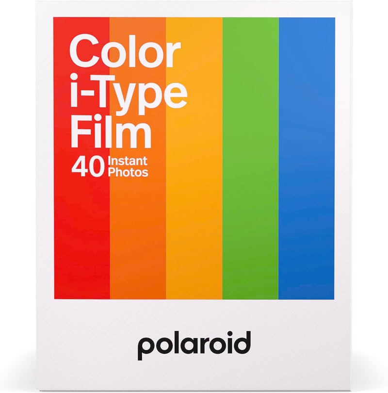 Polaroid Color i-Type Instant Film x40 Pack | 40 Photos, White Frame, ASA 640 | Battery-Free Film for Now, Now+, I-2, & Lab Printer - Image 2